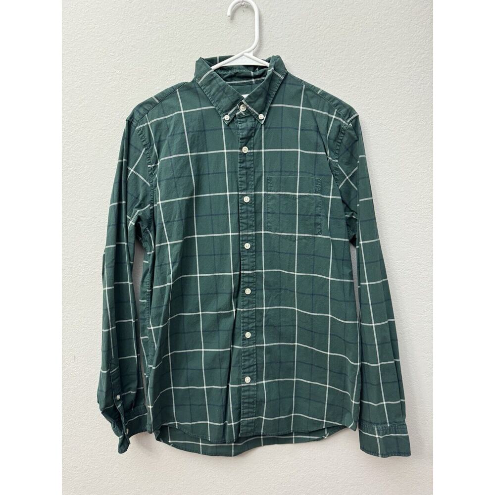 Gap‎ Standard Fit Shirt Men M Button Up Long Sleeve Business Casual Preppy